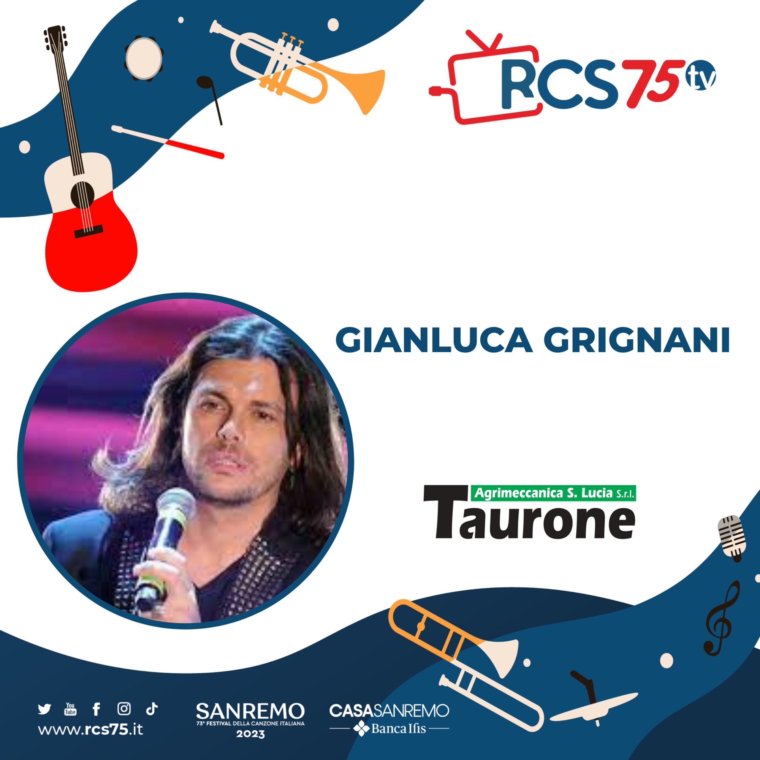 Gianluca Grignani Atteso Ritorno Al Festival Di Sanremo